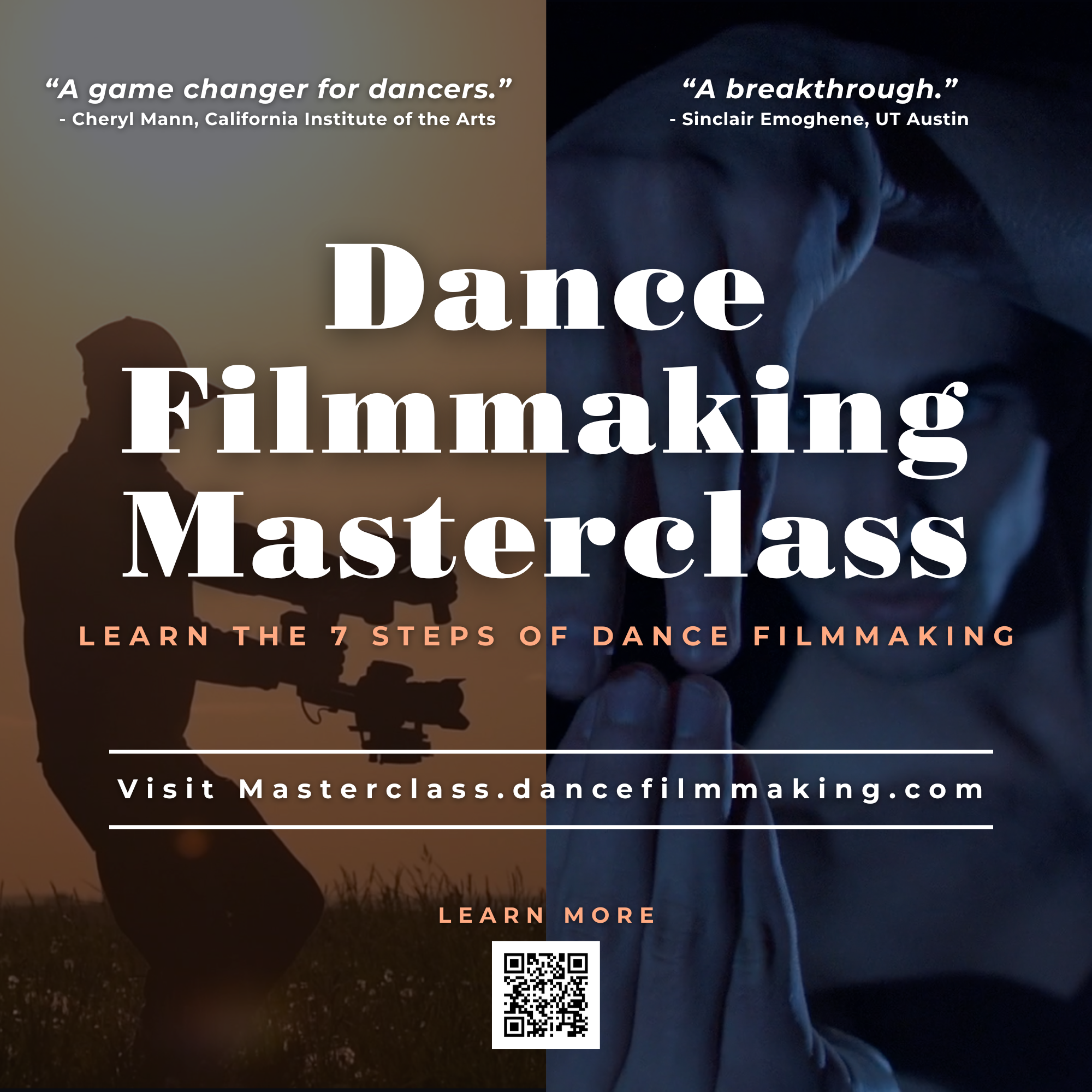 Master Class Filming Dance Filmmaking Masterclass - Dancer's Choice